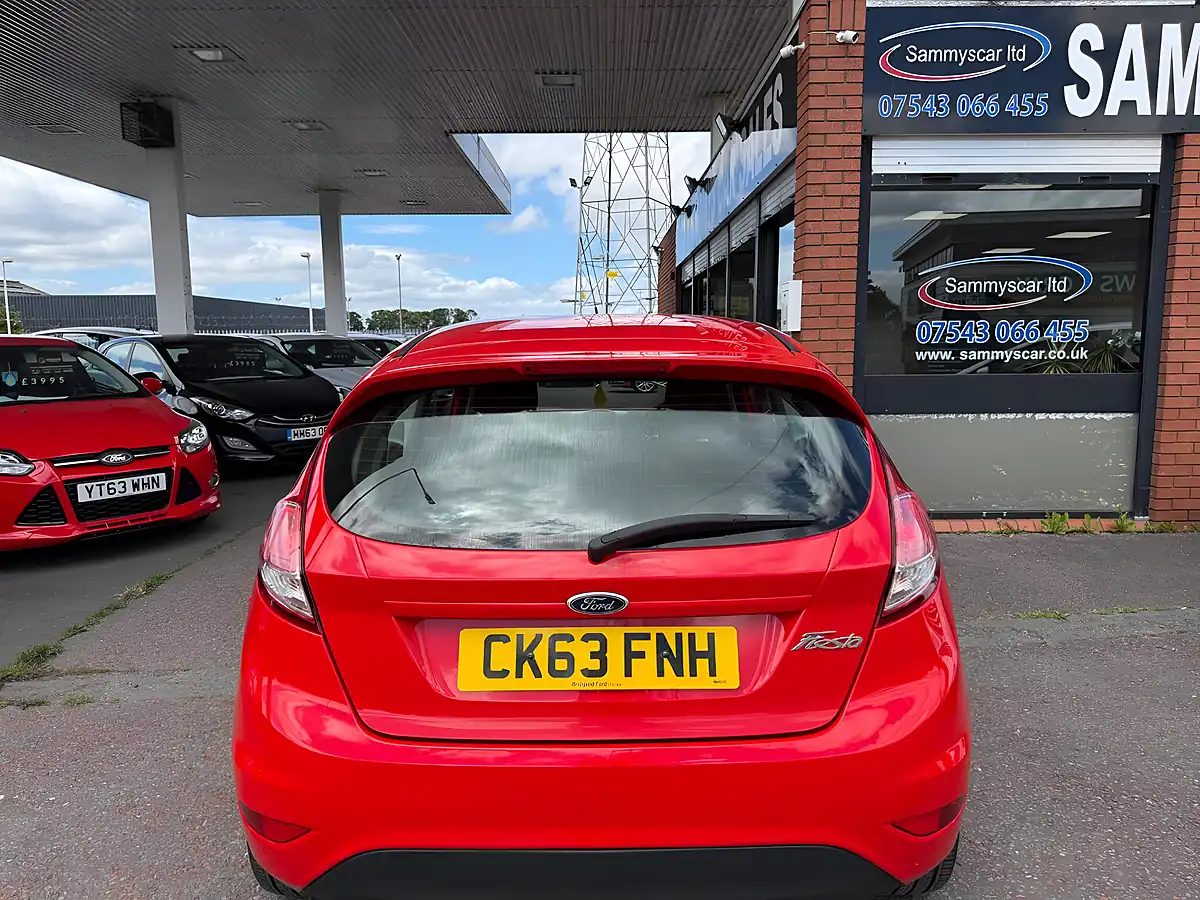 Used 2013 Ford Fiesta Style Red - Interior and Exterior details 4