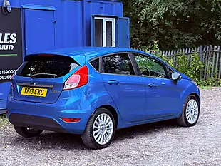 Used 2013 Ford Fiesta Titanium Blue - Interior and Exterior details 14