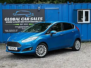 Used 2013 Ford Fiesta Titanium Blue - Interior and Exterior details 2