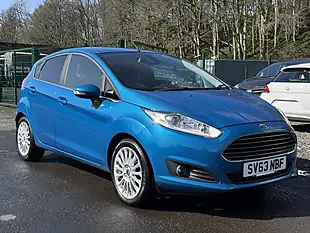 Used 2013 Ford Fiesta Titanium Blue - Interior and Exterior details 3