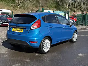 Used 2013 Ford Fiesta Titanium Blue - Interior and Exterior details 6
