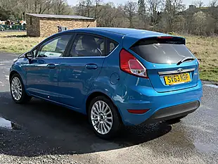 Used 2013 Ford Fiesta Titanium Blue - Interior and Exterior details 8
