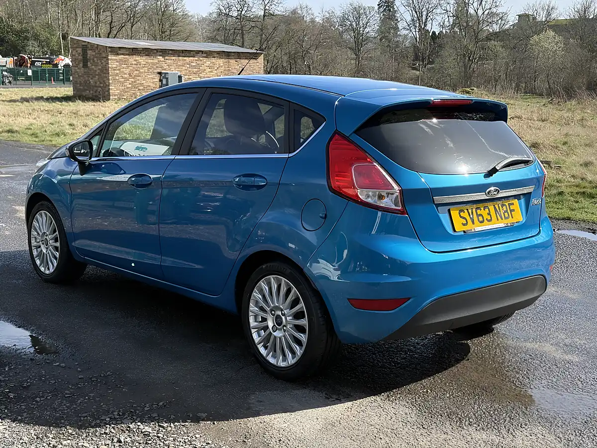 Used 2013 Ford Fiesta Titanium Blue - Interior and Exterior details 8