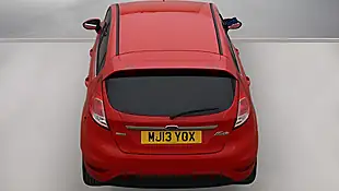 Used 2013 Ford Fiesta Titanium Red - Interior and Exterior details 10