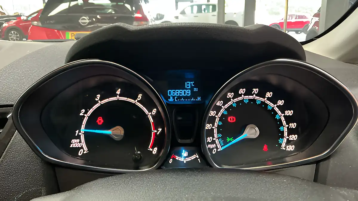 Used 2013 Ford Fiesta Titanium Red - Interior and Exterior details 14