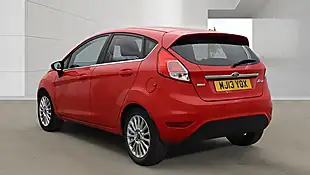 Used 2013 Ford Fiesta Titanium Red - Interior and Exterior details 3