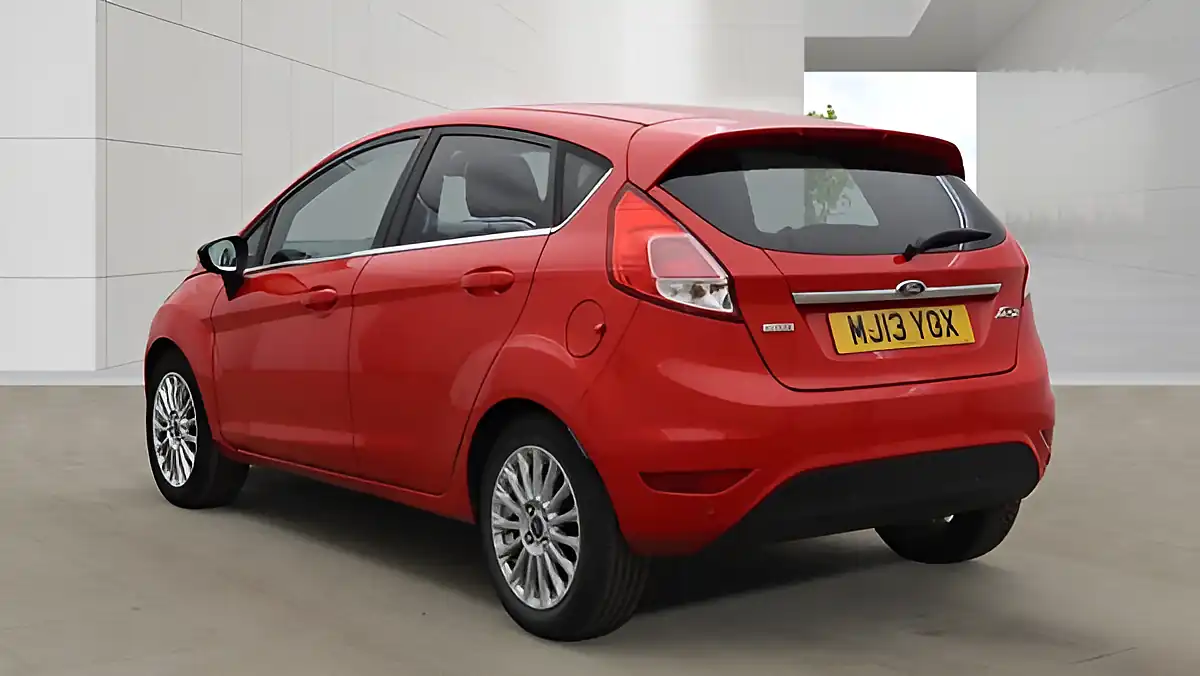 Used 2013 Ford Fiesta Titanium Red - Interior and Exterior details 3