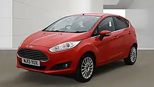 Used 2013 Ford Fiesta Titanium Red - Interior and Exterior details 4