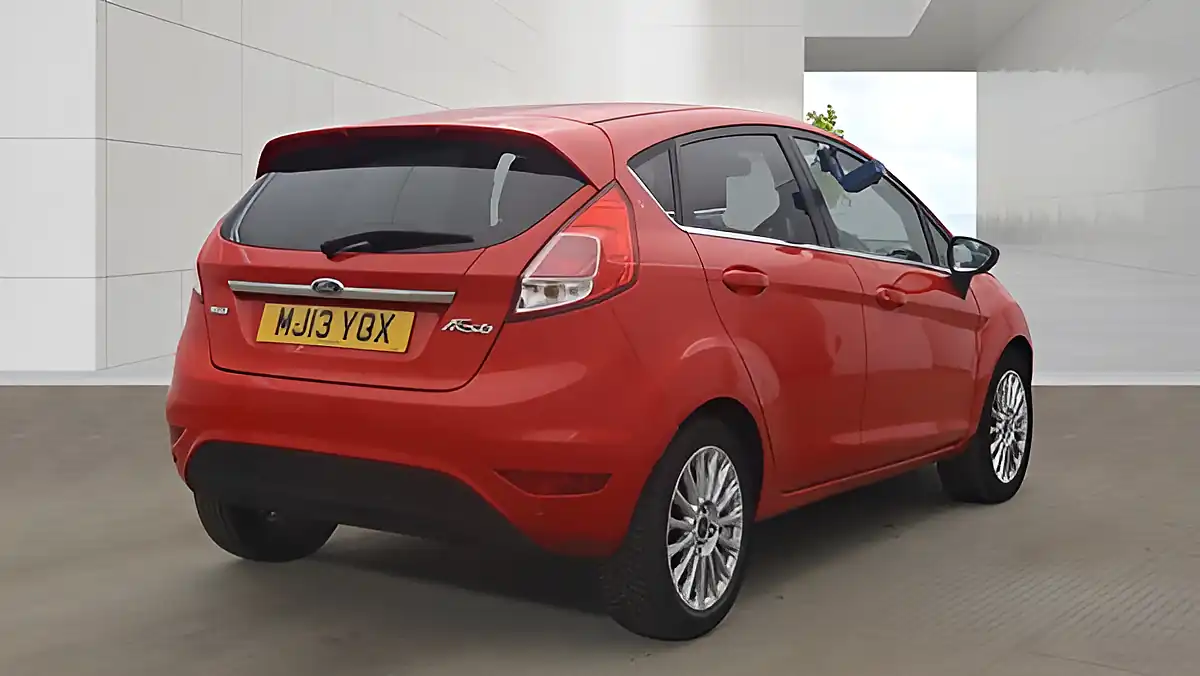 Used 2013 Ford Fiesta Titanium Red - Interior and Exterior details 6