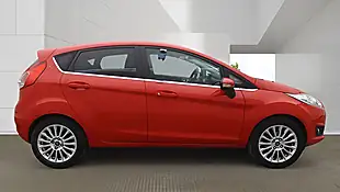 Used 2013 Ford Fiesta Titanium Red - Interior and Exterior details 7