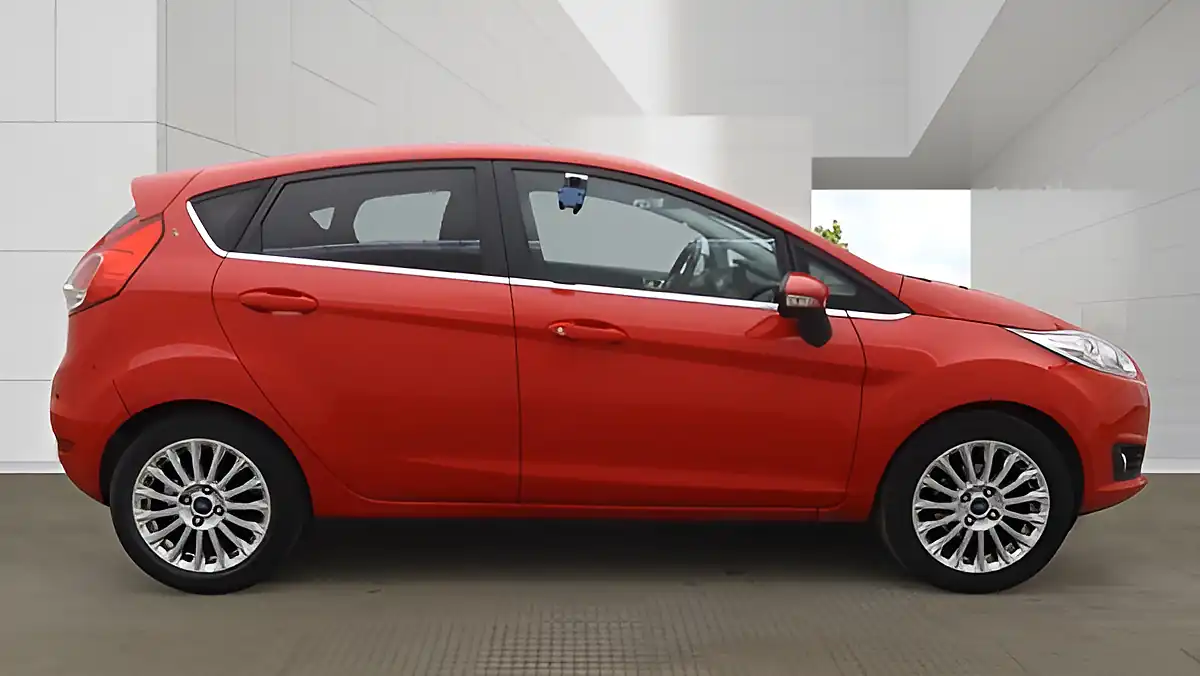 Used 2013 Ford Fiesta Titanium Red - Interior and Exterior details 7