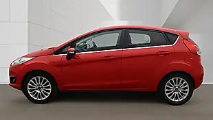 Used 2013 Ford Fiesta Titanium Red - Interior and Exterior details 8