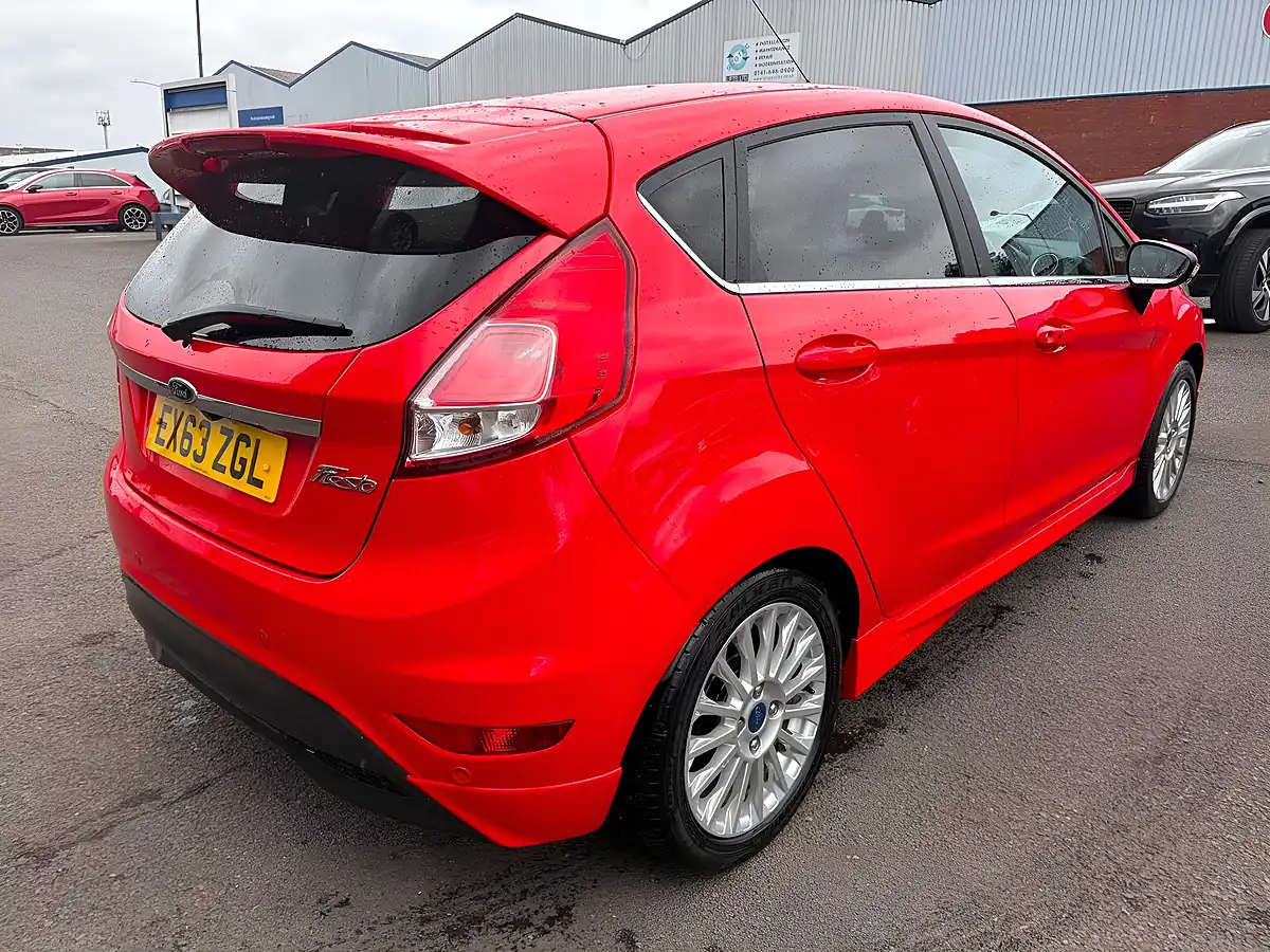 Used 2013 Ford Fiesta Titanium Red - Interior and Exterior details 6