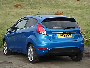 Used 2013 Ford Fiesta Titanium X Blue - Interior and Exterior details 11