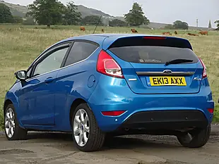 Used 2013 Ford Fiesta Titanium X Blue - Interior and Exterior details 3