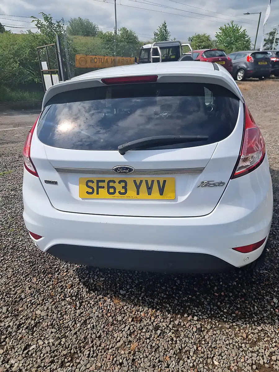Used 2013 Ford Fiesta Titanium X White - Interior and Exterior details 12