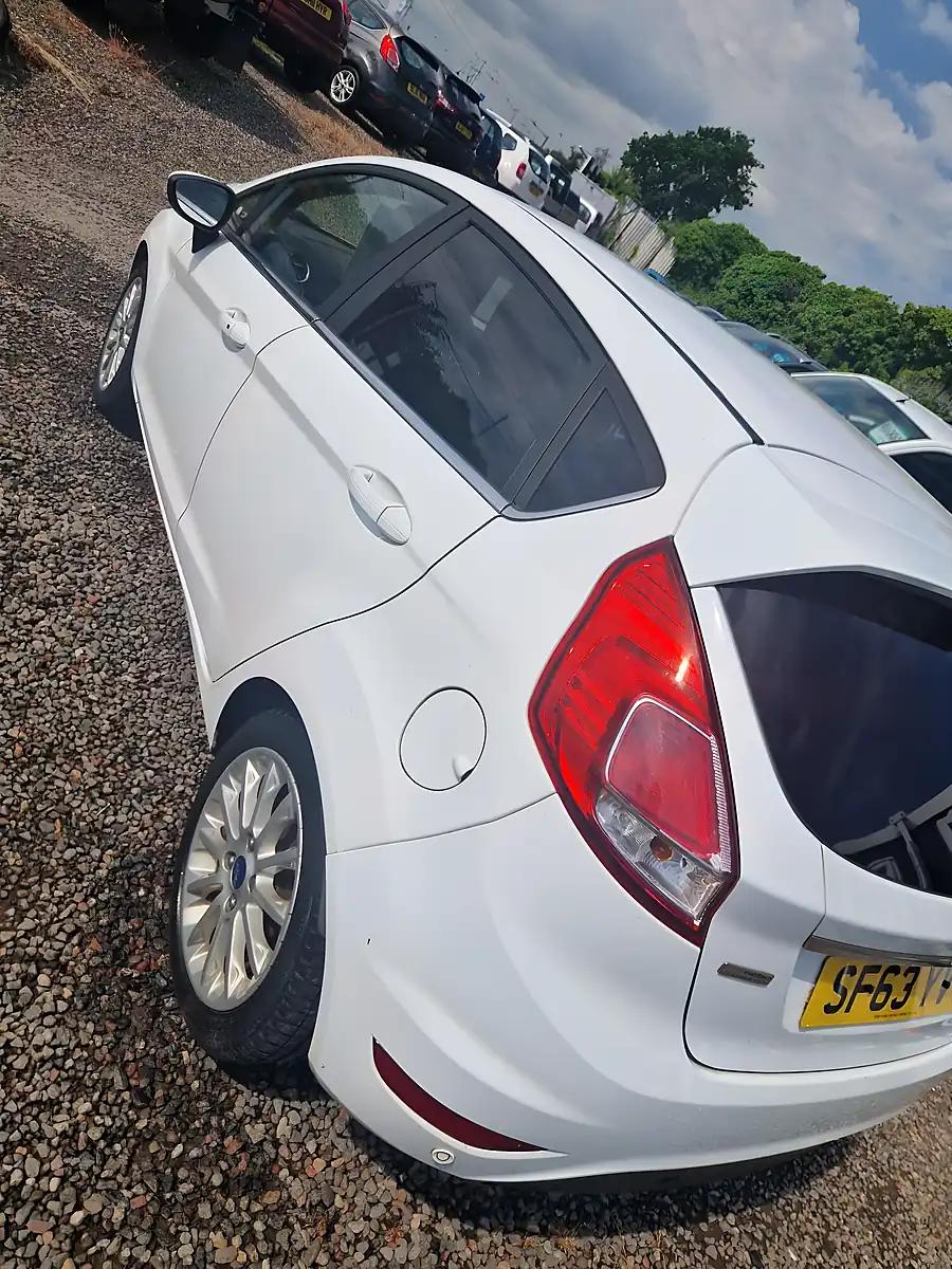 Used 2013 Ford Fiesta Titanium X White - Interior and Exterior details 13