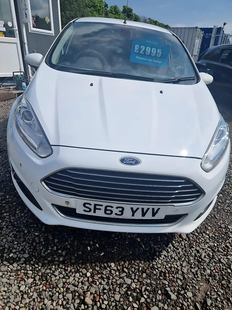 Used 2013 Ford Fiesta Titanium X White - Interior and Exterior details 2