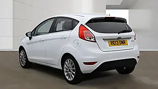 Used 2013 Ford Fiesta Titanium X White - Interior and Exterior details 16