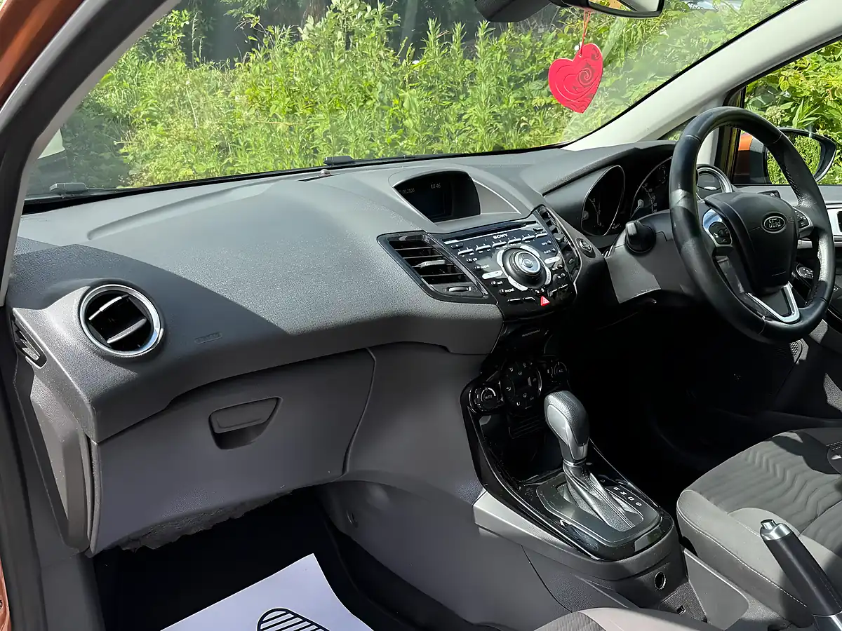 Used 2013 Ford Fiesta Titanium Yellow - Interior and Exterior details 10