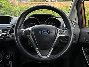 Used 2013 Ford Fiesta Titanium Yellow - Interior and Exterior details 12