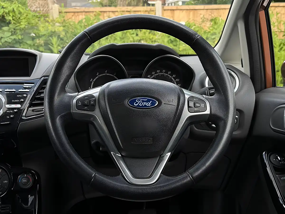 Used 2013 Ford Fiesta Titanium Yellow - Interior and Exterior details 12
