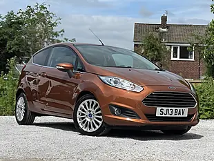 Used 2013 Ford Fiesta Titanium Yellow - Interior and Exterior details 2