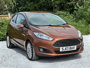 Used 2013 Ford Fiesta Titanium Yellow - Interior and Exterior details 5