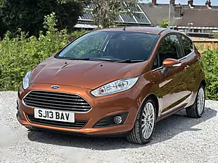 Used 2013 Ford Fiesta Titanium Yellow - Interior and Exterior details 7