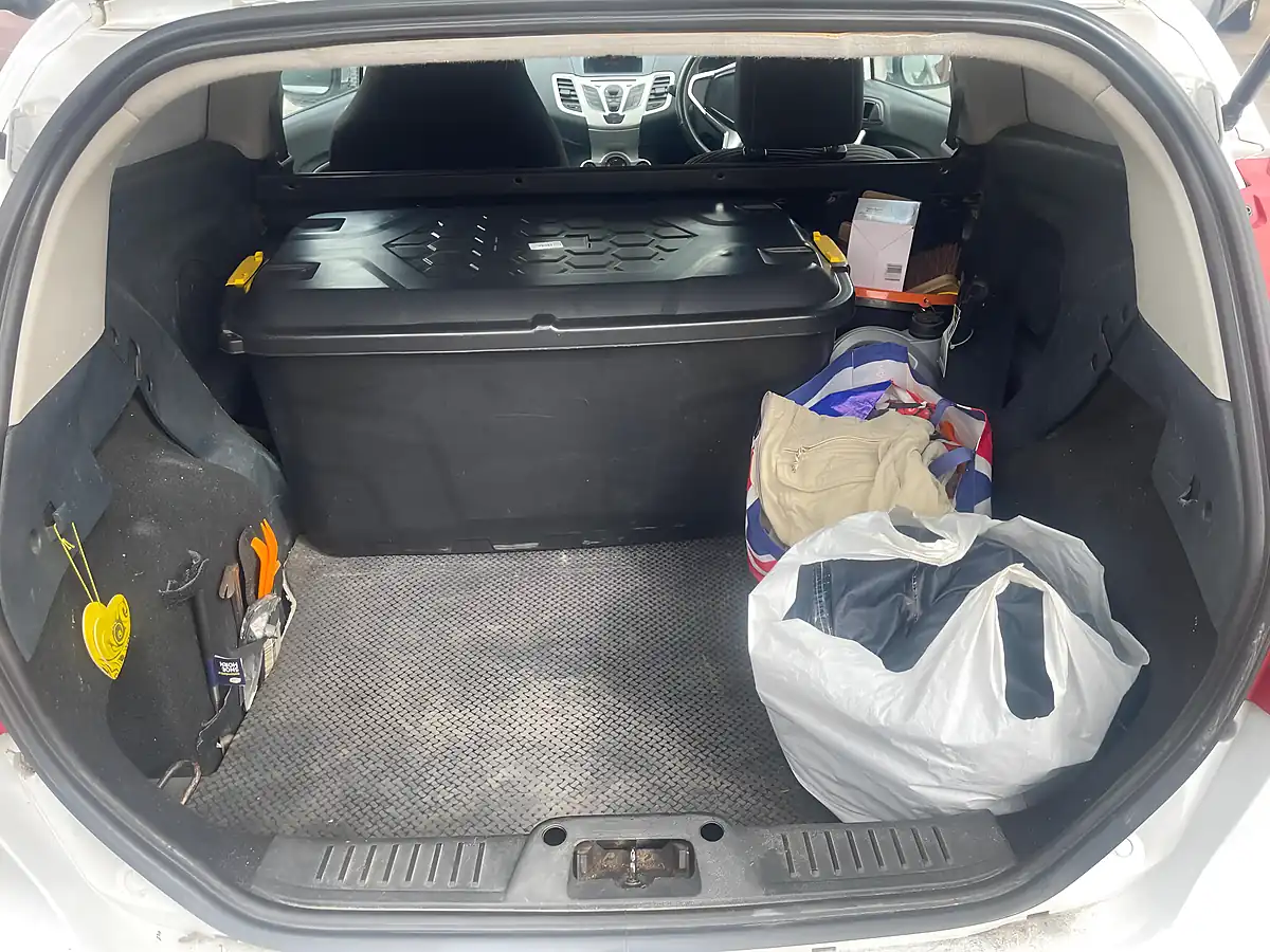 Used 2013 Ford Fiesta Van Panel Van White - Interior and Exterior details 10
