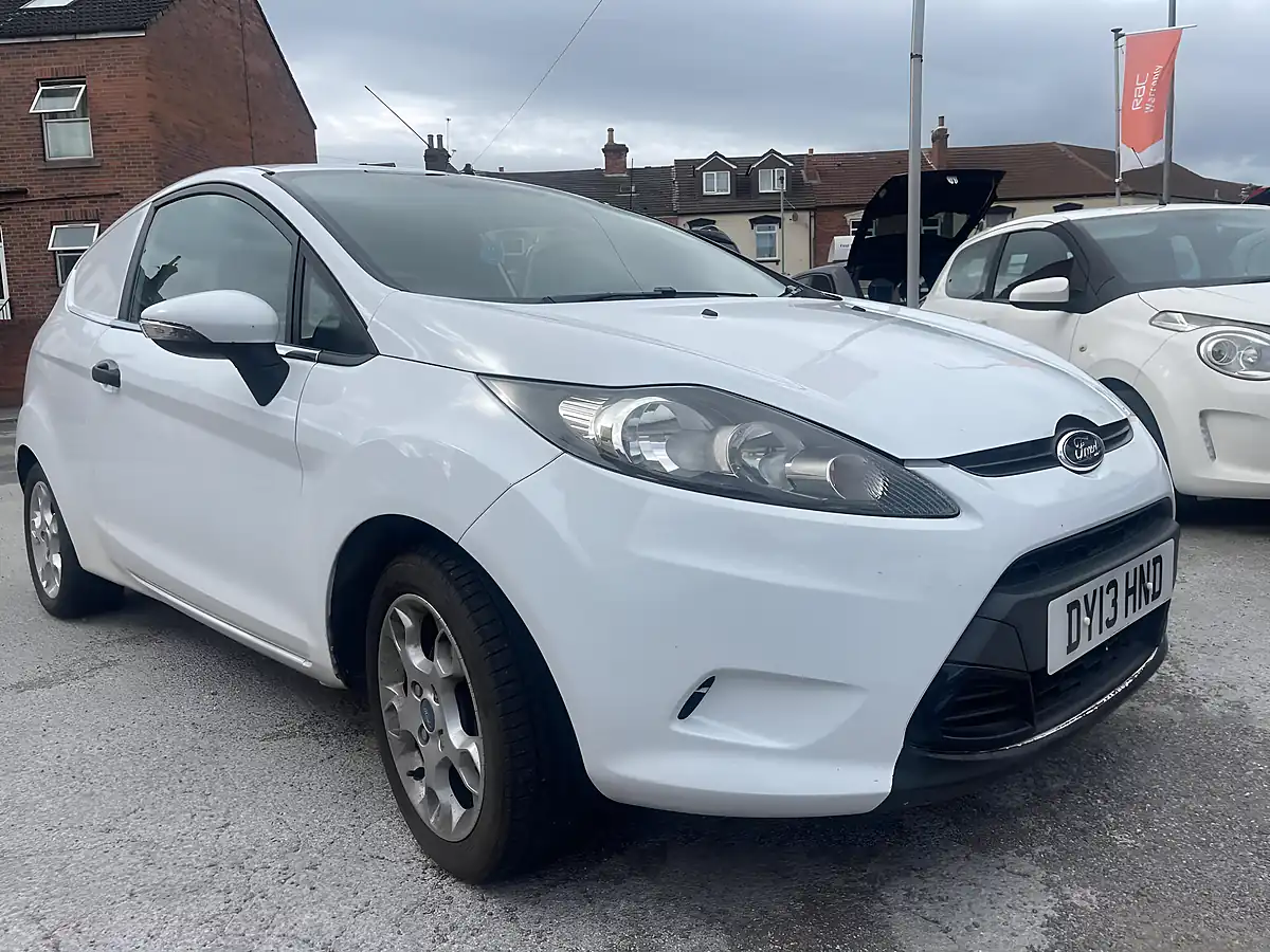 Used 2013 Ford Fiesta Van Panel Van White - Interior and Exterior details 2