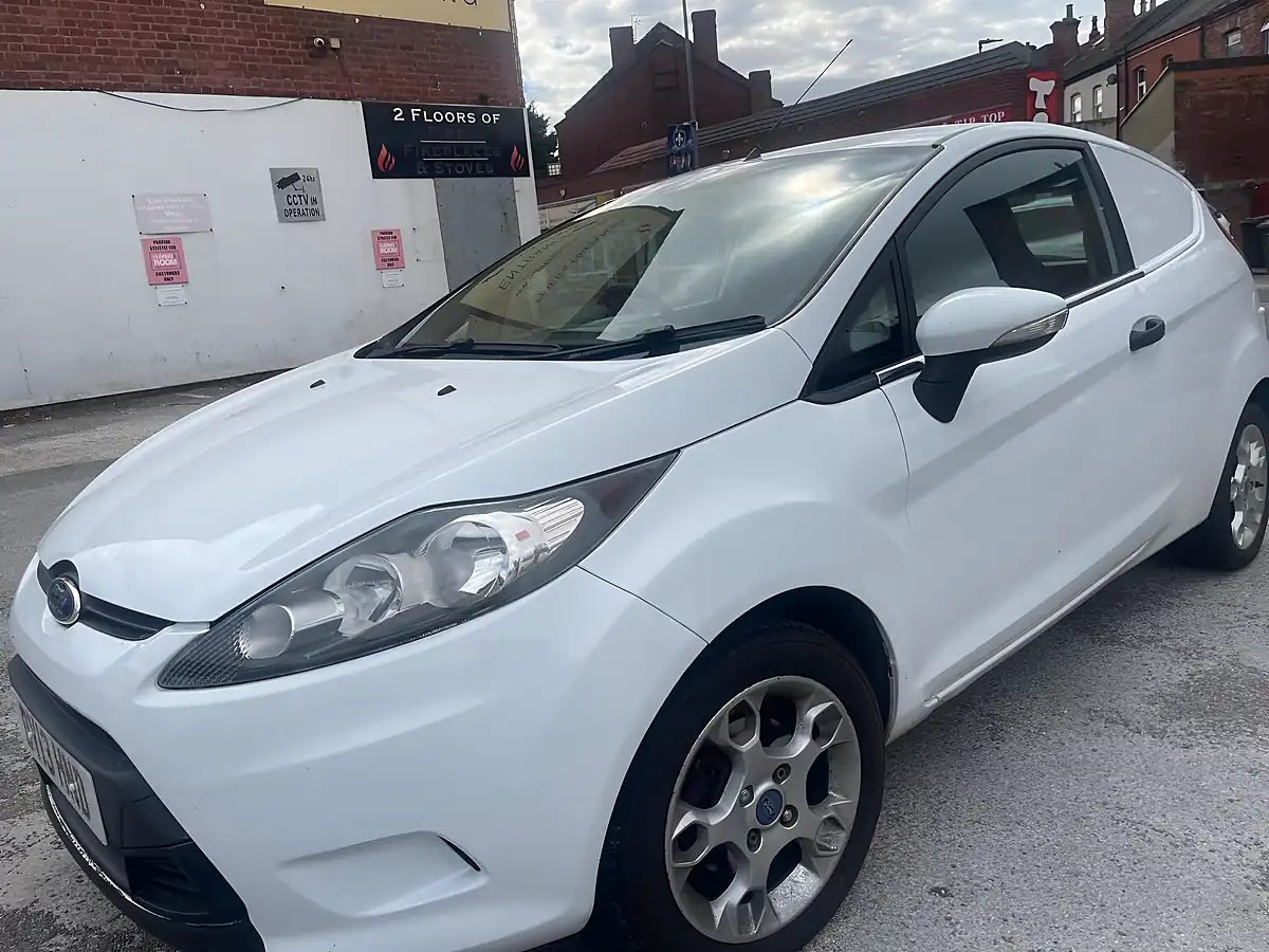Used 2013 Ford Fiesta Van Panel Van White - Interior and Exterior details 5