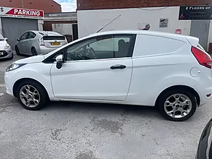 Used 2013 Ford Fiesta Van Panel Van White - Interior and Exterior details 7