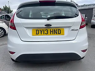Used 2013 Ford Fiesta Van Panel Van White - Interior and Exterior details 8