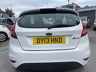 Used 2013 Ford Fiesta Van Panel Van White - Interior and Exterior details 9