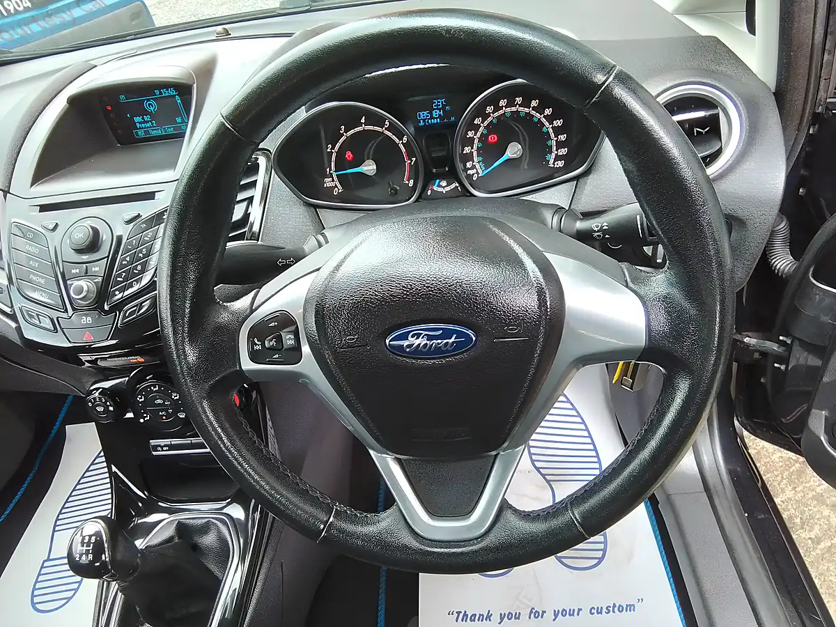Used 2013 Ford Fiesta Zetec Black - Interior and Exterior details 14