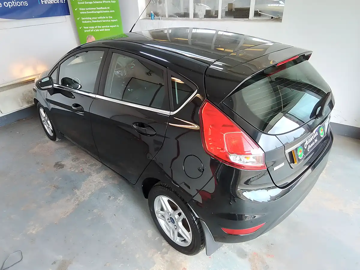 Used 2013 Ford Fiesta Zetec Black - Interior and Exterior details 9