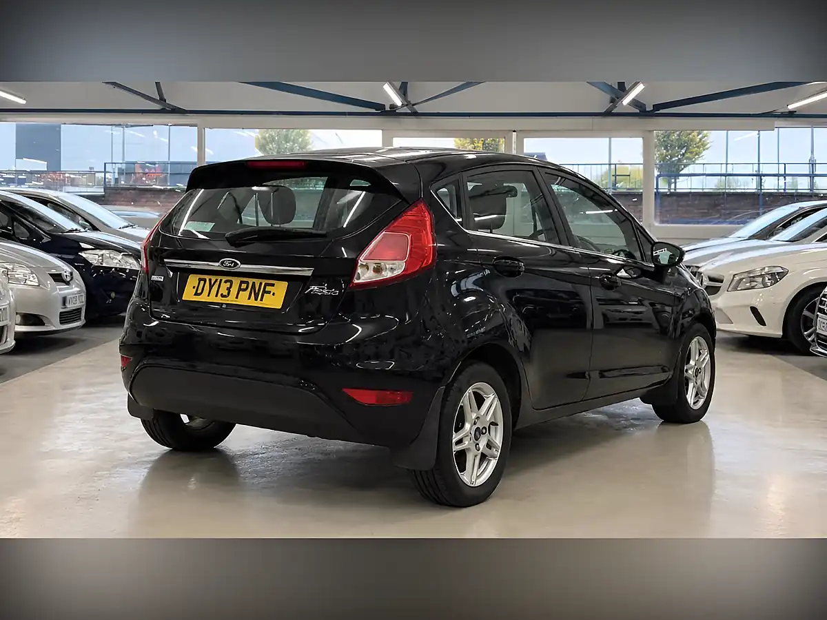 Used 2013 Ford Fiesta Zetec Black - Interior and Exterior details 4