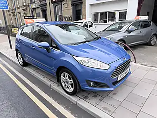 Used 2013 Ford Fiesta Zetec Blue - Interior and Exterior details 12