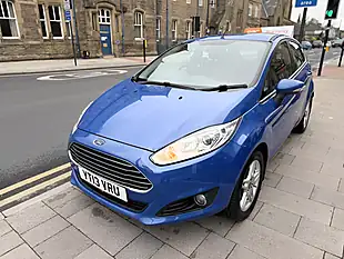 Used 2013 Ford Fiesta Zetec Blue - Interior and Exterior details 2