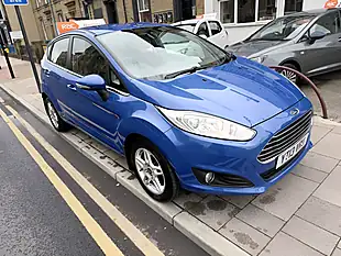Used 2013 Ford Fiesta Zetec Blue - Interior and Exterior details 4