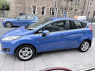 Used 2013 Ford Fiesta Zetec Blue - Interior and Exterior details 5