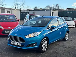Used 2013 Ford Fiesta Zetec Blue - Interior and Exterior details 3