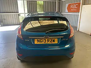 Used 2013 Ford Fiesta Zetec Blue - Interior and Exterior details 6