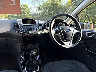 Used 2013 Ford Fiesta Zetec Blue - Interior and Exterior details 12