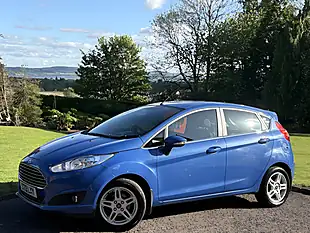 Used 2013 Ford Fiesta Zetec Blue - Interior and Exterior details 2