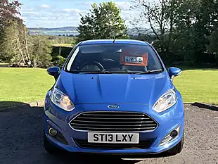 Used 2013 Ford Fiesta Zetec Blue - Interior and Exterior details 3