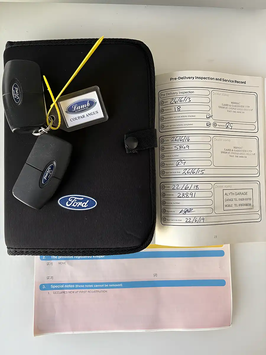 Used 2013 Ford Fiesta Zetec Blue - Interior and Exterior details 9