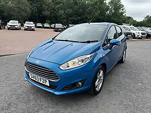Used 2013 Ford Fiesta Zetec Blue - Interior and Exterior details 3