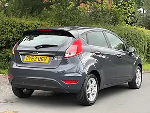 Used 2013 Ford Fiesta Zetec Grey - Interior and Exterior details 9